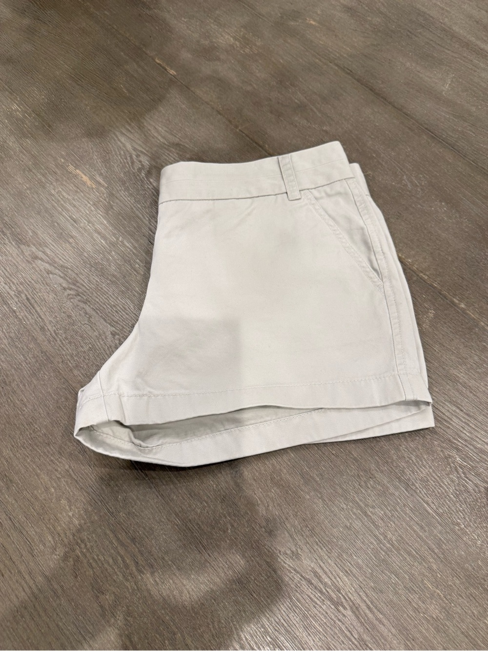 J. Crew High-Rise Light Tan Women's Chino Shorts